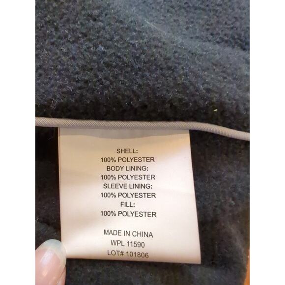 WEATHERPROOF Fleece Lined Mushroom Gray and Black Jacket mens size XL 11590 - Picture 6 of 7